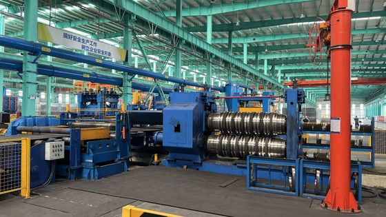 Decoiler de bobinas de acero cortadas a longitud para desenrollar y cortar bobinas de acero