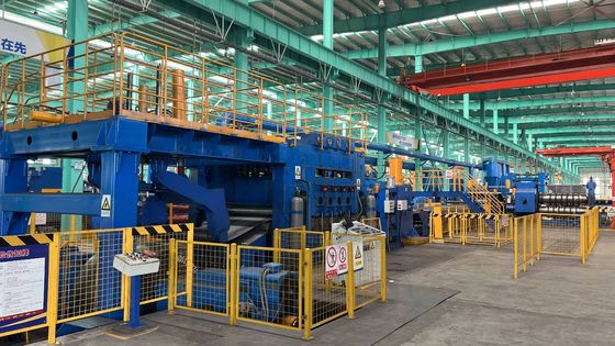 Decoiler de bobinas de acero cortadas a longitud para desenrollar y cortar bobinas de acero