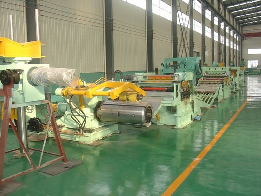 Línea de afeitado de nivelación de desenrollamiento de bobina de acero inoxidable de alta velocidad para un funcionamiento sin problemas