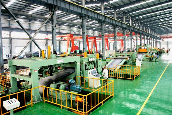 Unidad de cizallamiento en caliente para línea de producción de nivelación y cizallamiento de desenrollamiento de 12 mm