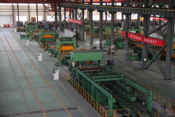 Unidad de cizallamiento en caliente para línea de producción de nivelación y cizallamiento de desenrollamiento de 12 mm