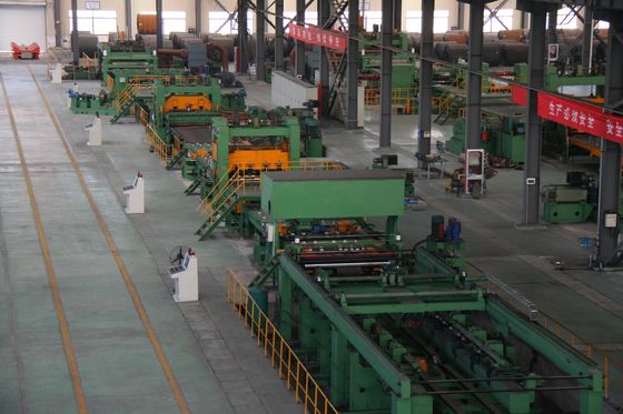 Unidad de cizallamiento en caliente para línea de producción de nivelación y cizallamiento de desenrollamiento de 12 mm