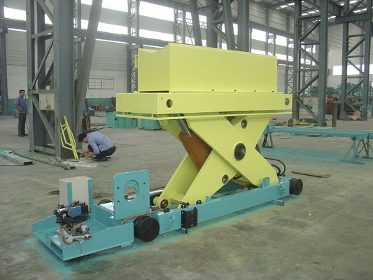110KW potencia nominal 1200X800X660 Carro de carga de bobina para el manejo suave del material
