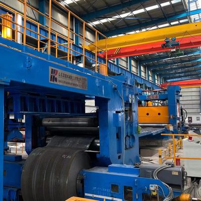 Línea de producción de desenrollamiento y nivelación de afeitado de chapa de 730KW para una larga vida útil
