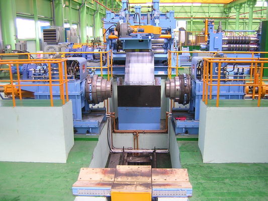 Línea de apilamiento de recubrimiento y nivelación de bobinas de acero inoxidable con alta productividad