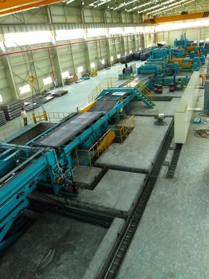 Trabajos de construcción Línea de corte de ruedas de acero inoxidable de alta velocidad