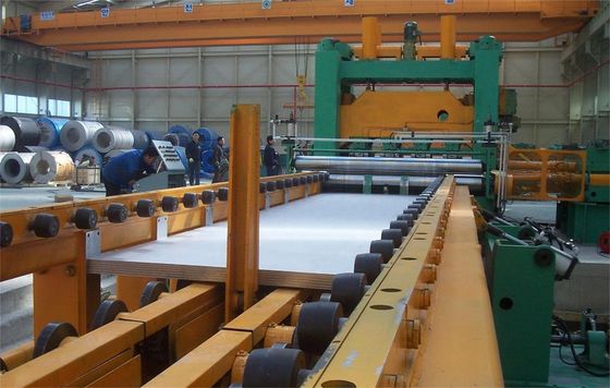 Línea de apilamiento de recubrimiento y nivelación de bobinas de acero con componentes del núcleo de la bomba de 380V