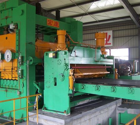 0 60 m/min Velocidad de corte línea de corte de bobina de acero/máquina de corte a longitud de acero en rollo caliente