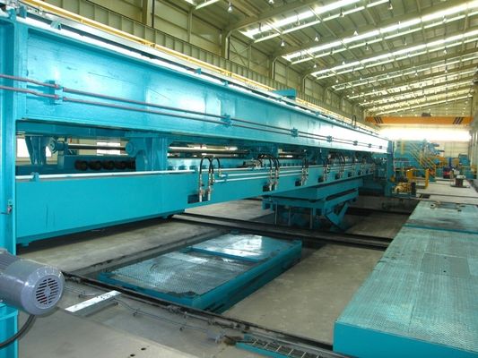 Línea de producción de cizallas móviles de nivelación de desenrollamiento de bobinas metálicas con alta productividad