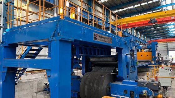 Línea de producción para el desenrollamiento y nivelación del corte de chapa metálica para la fabricación de automóviles
