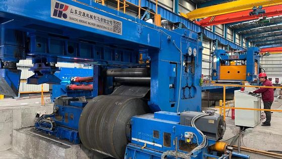 Línea de producción para el desenrollamiento y nivelación del corte de chapa metálica para la fabricación de automóviles
