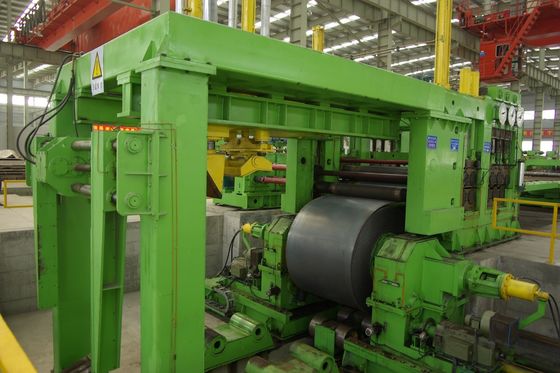 12000 mm de ancho de corte de la bobina de acero desenrollar nivelación línea de producción de cizallas móviles