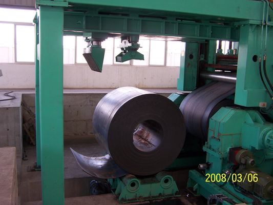 Desenrollador de 15 kg para el trabajo de la bobina de acero y el corte de la línea de longitud.